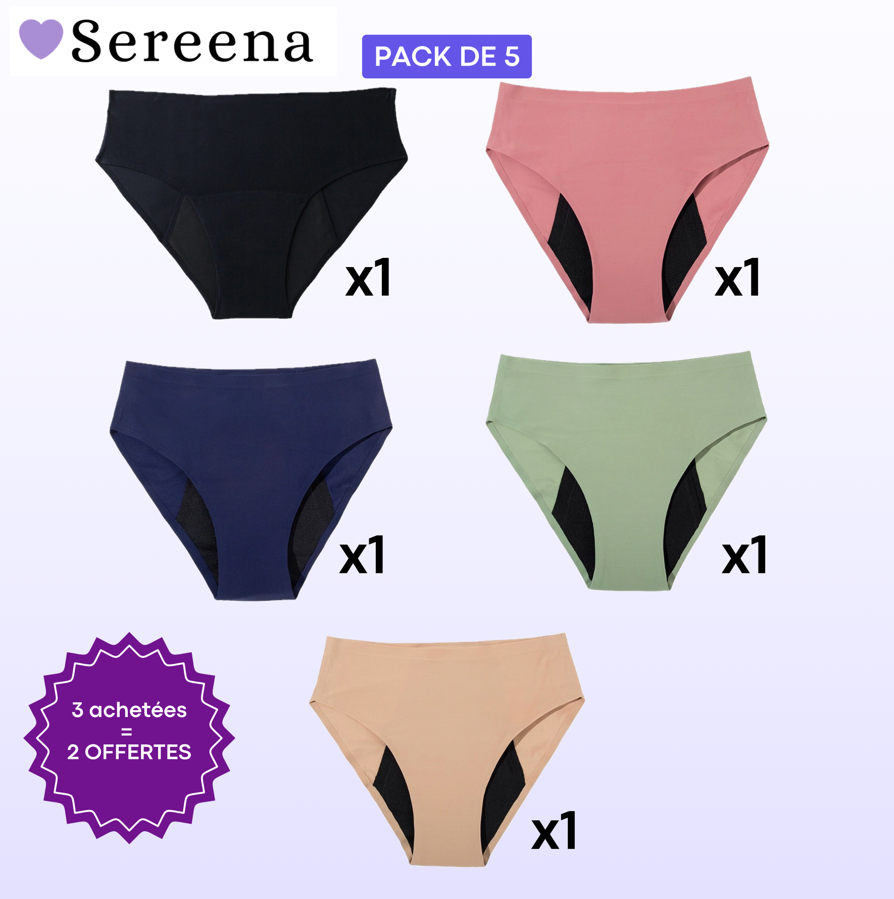 Sereena : Protection urinaire au quotidien