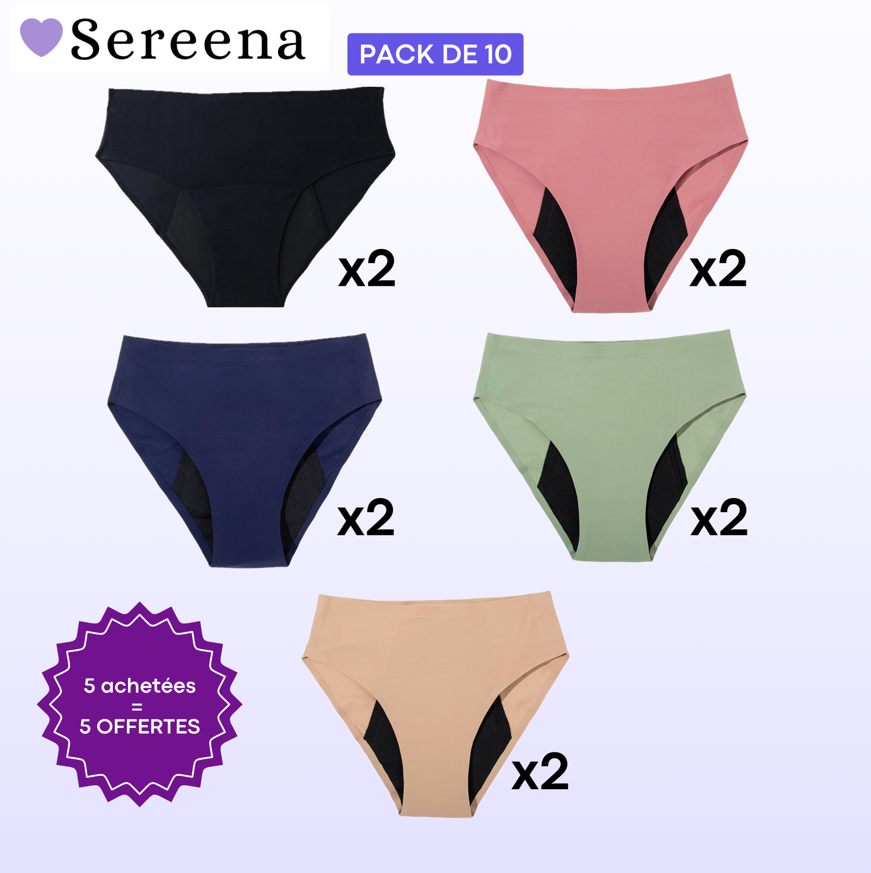 Sereena : Protection urinaire au quotidien